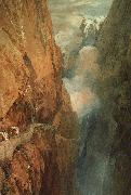 Joseph Mallord William Turner The Passage of the St.Gothard Spain oil painting artist